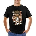 thumbnail image 1 of Hipster Field Hockey Men’s Graphic T-shirt Vintage Short Sleeve Sport Tee Black 2XL, 1 of 2