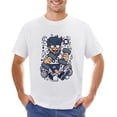 thumbnail image 1 of Hipster Fitness Vintage T-shirt Mens Cotton Classic Crewneck Short Sleeve Tees Unisex White XS, 1 of 2