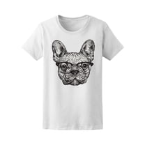 Hipster Frenchie T-Shirt Men -Image by Shutterstock, Male XX-Large