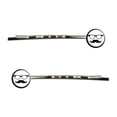 thumbnail image 1 of Hipster Glasses with Mustache Bobby Pin Hair Clips, 1 of 1