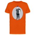 thumbnail image 1 of Hipster Muscular Cat Tee Men's -Image by Shutterstock, 1 of 1