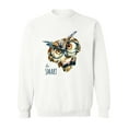 thumbnail image 1 of Hipster Owl In Glasses Be Smart. Sweatshirt Men -Image by Shutterstock, Male XX-Large, 1 of 4