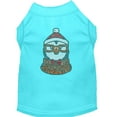 thumbnail image 1 of Christmas Pet Dog  Cat Shirt Rhinestone, "Hipster Penguin", 1 of 10