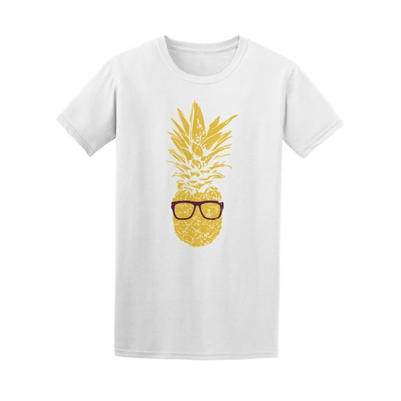 Hipster Pineapple T-Shirt Men -Image by Shutterstock, Male Small