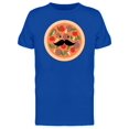 thumbnail image 1 of Hipster Pizza With Mustache Tee Men's -Image by Shutterstock, 1 of 1