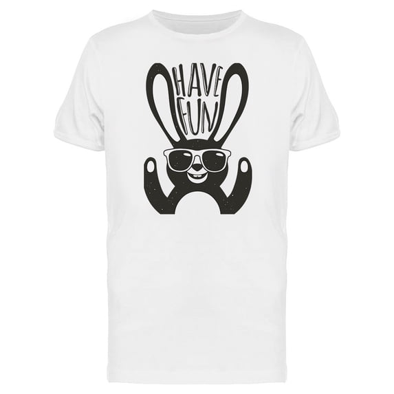 Hipster Rabbit Fun Sunglasses Tee Men's -Image by Shutterstock