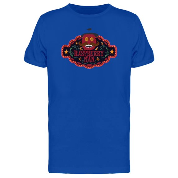 Hipster Raspberry Man Tee Men's -Image by Shutterstock