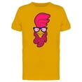 thumbnail image 1 of Hipster Rooster With Glasses Tee Men's -Image by Shutterstock, 1 of 2