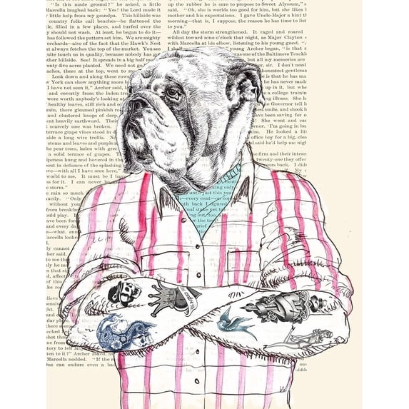 Hipster Socialite Poster Print by Spencer Matt