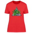 thumbnail image 1 of Hipster Triangle With Cacti Tee Women's -Image by Shutterstock, 1 of 2