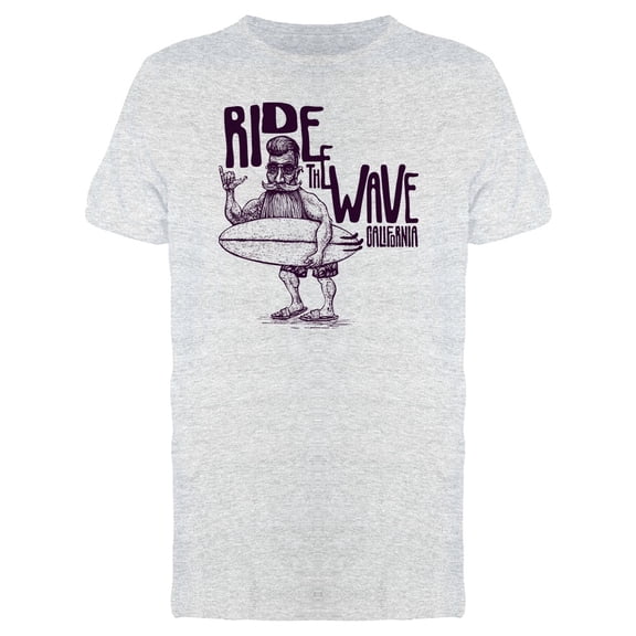 Hipster Wave Rider Tee Men's -Image by Shutterstock