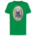 thumbnail image 1 of Hipster White Cat Tee Men's -Image by Shutterstock, 1 of 1