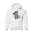 thumbnail image 1 of Hipster Wolf Hoodie Juniors -Image by Shutterstock,  Large, 1 of 4