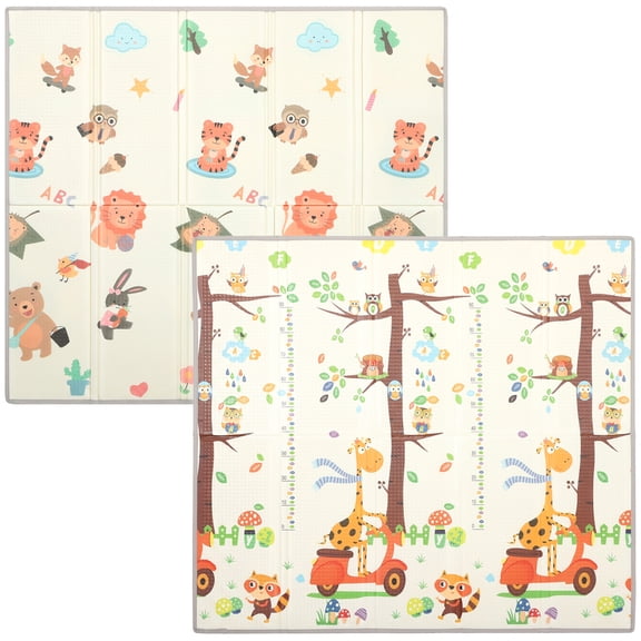 HipyMo XPE Foam Play Mat 78.7x70.9 in Reversible Non Slip