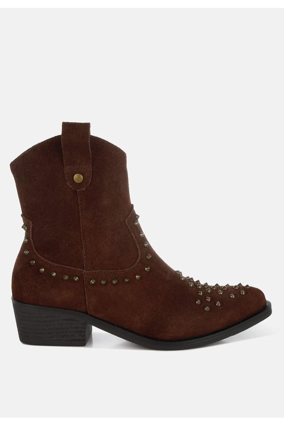 Hira Studs Embellished Cowboy Boots