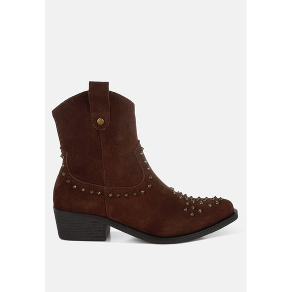 Hira Studs Embellished Cowboy Boots
