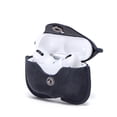 thumbnail image 1 of Hiram Crazy Horse Leather AirPods Pro Case, Wireless Charging Case with Metal Hook, Blue, 1 of 7