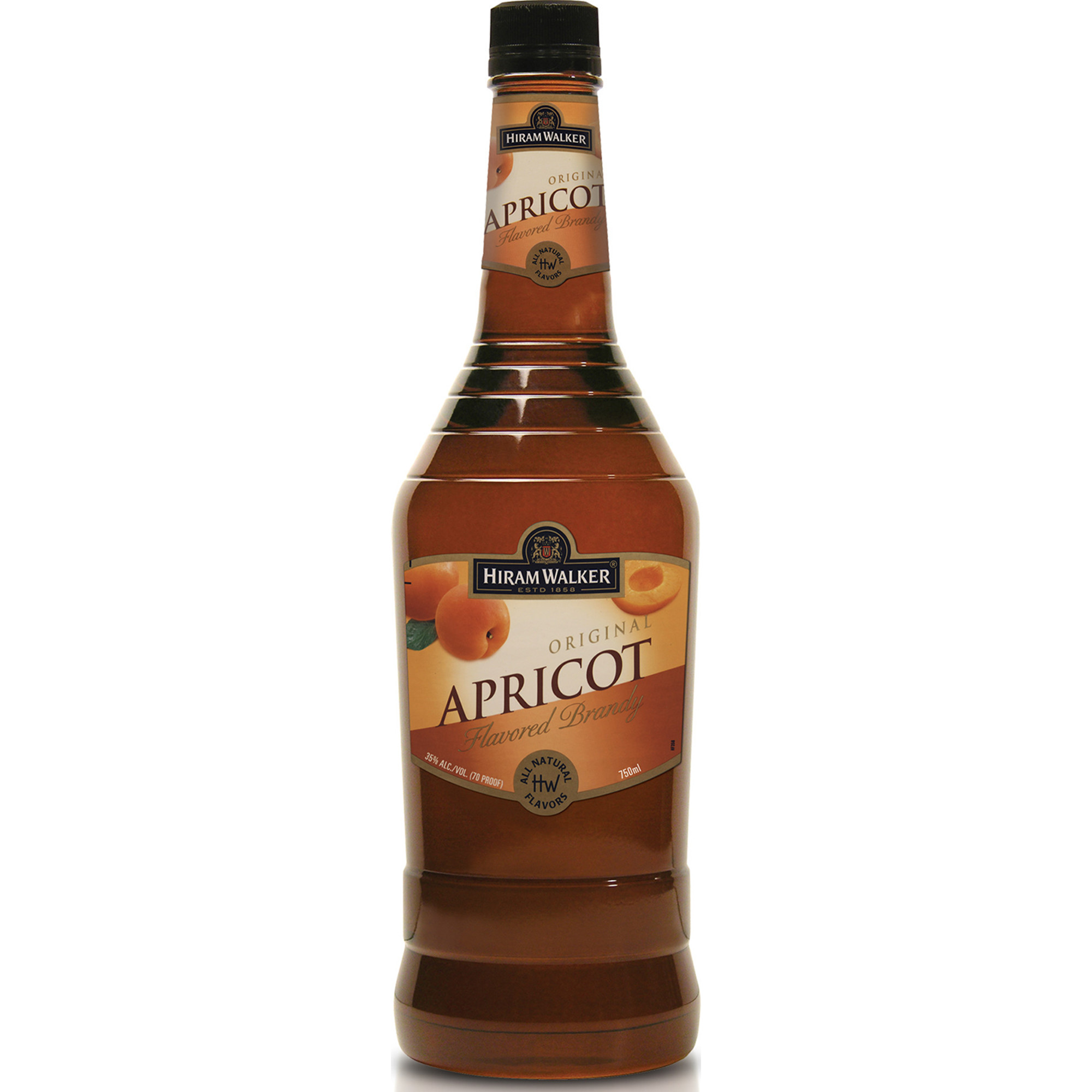Hiram Walker Apricot Brandy 750mL Bottle - image 1 of 3