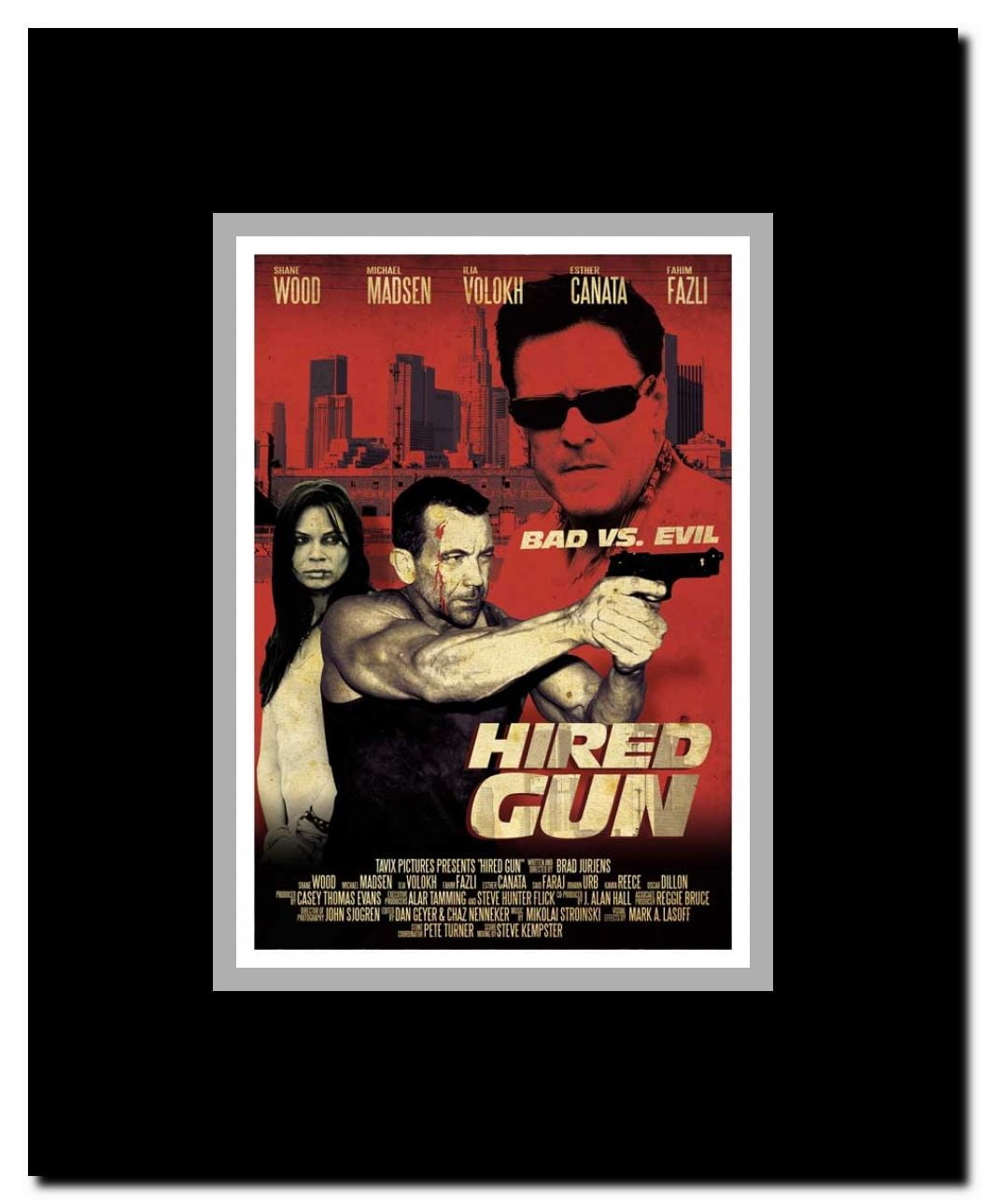 Hired Gun Framed Movie Poster