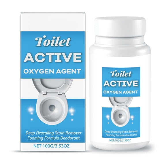 Hireokza Cleaning Supplies Toilet Oxygen Activating Agent Cleaning Powder Cleaning Tools Home Essentials