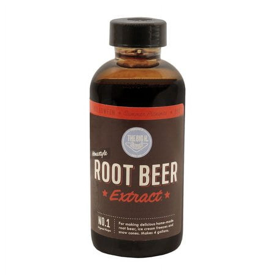 Hires Big H Root Beer Extract, Make Your Own Root Beer (Pack of 6)