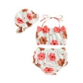 thumbnail image 1 of Hirigin Baby Girl Summer Swimsuit 3-Piece Sets, Sizes 0-6 Months, 1 of 8