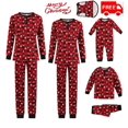 thumbnail image 1 of Hirigin Matching Christmas Pajamas For Family, Baby Romper/Dog Clothes/Plaid Print Tops and Pants Sleepwear Set, 1 of 10