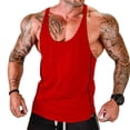 thumbnail image 1 of Hirigin Men Gym Sleeveless Tank Top Muscle Sport Workout Fitness Vest Tee, 1 of 5