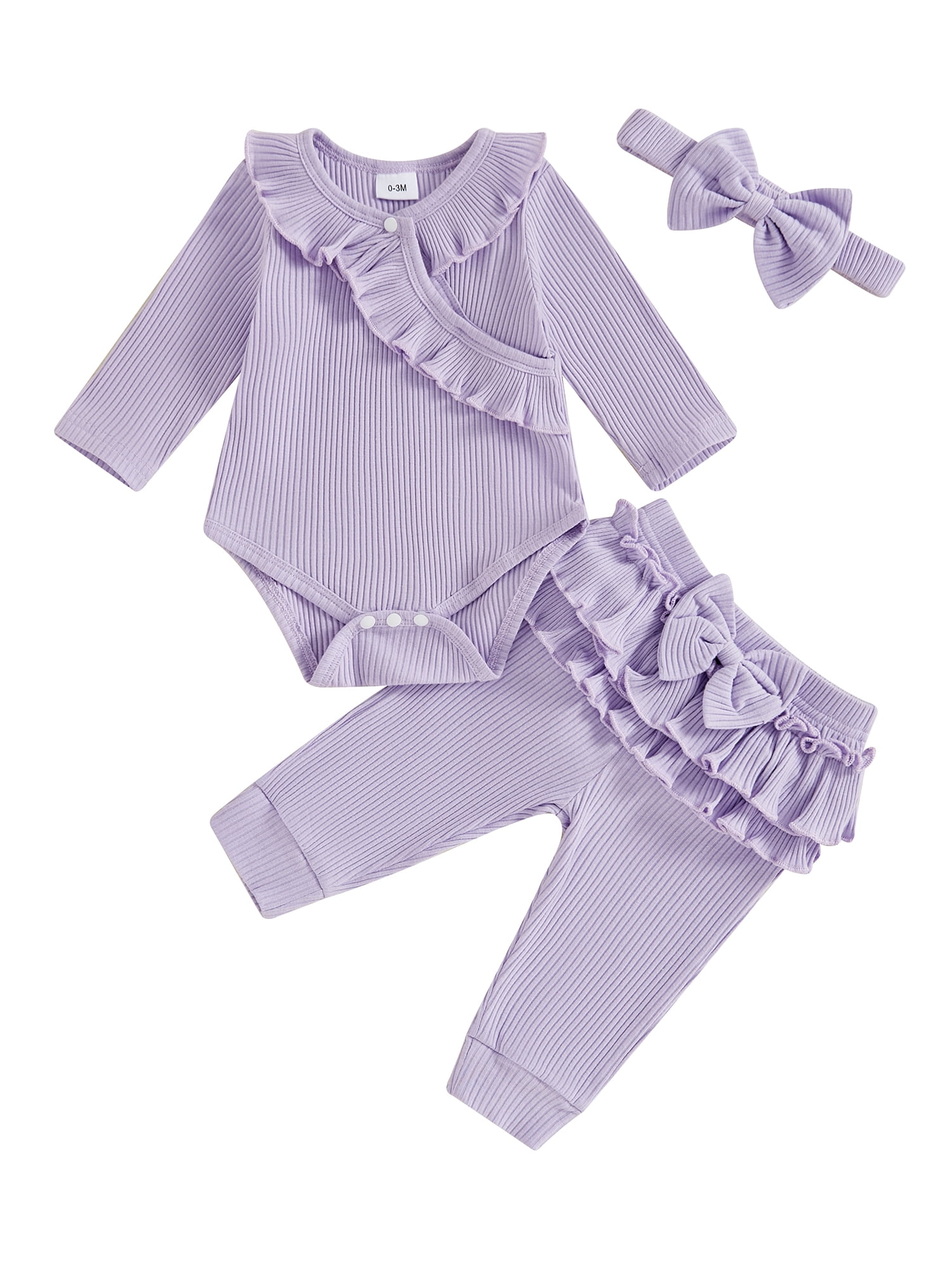 Hirigin Newborn Baby Girl Fall Winter Outfit 3 6 12 18 Months Long