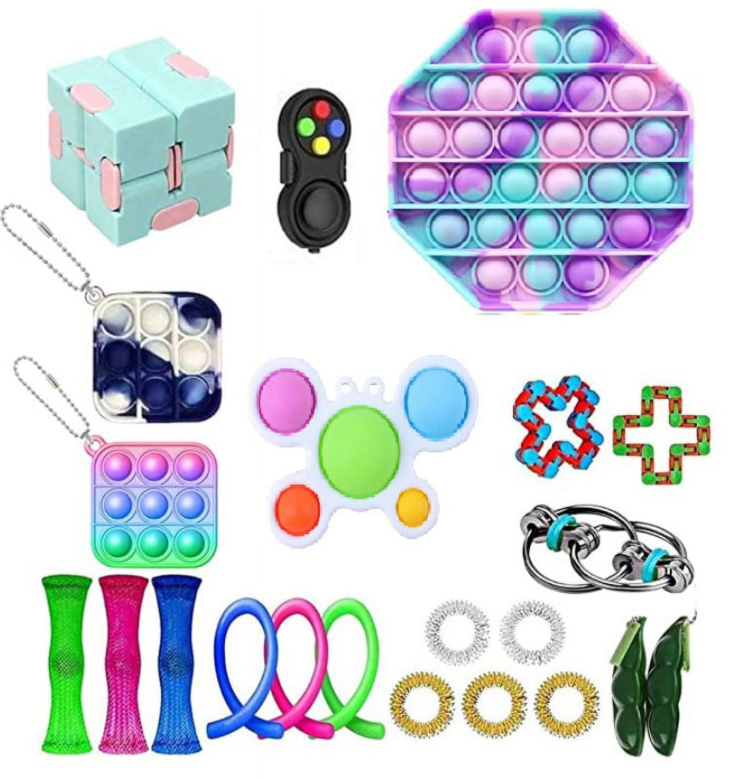 Popite Fidget Toys Set Anti Stres Popetes Bubble Fidget Toys Kit