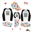 thumbnail image 1 of Hirigin Store Halloween Pajamas for Family Classic Letter Print Long Sleeve Raglan Tops + Pants Set Fall Sleepwear, 1 of 10