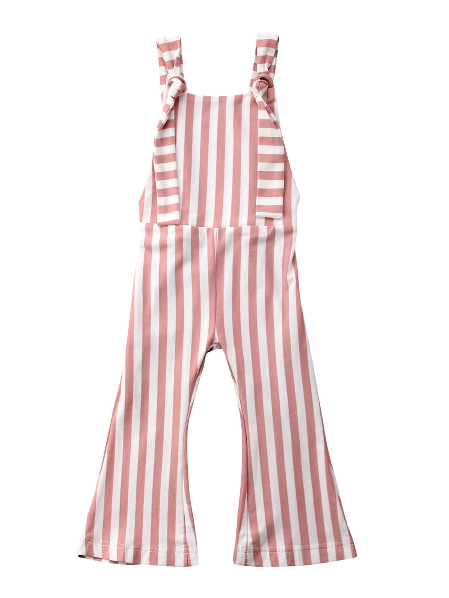Hirigin Toddler Baby Girl BellBottom Jumpsuit Pants Striped Overalls