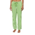 Hirigin Women Comfy Pajama Pants Striped Print Elastic Waist Lounge