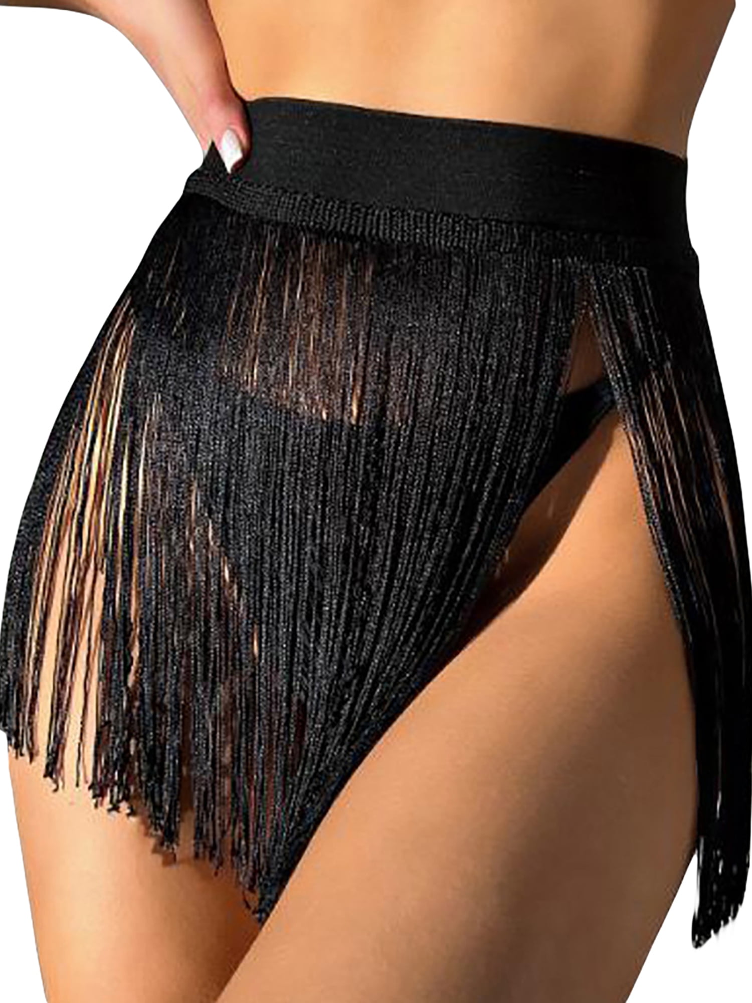 Fringe skirt clearance bikini