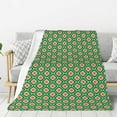 thumbnail image 1 of Hirioo 60s and 70s Style for Flannel Blanket, Cozy and Warm Throw for Bed or Couch ,Perfect for All Seasons-40"x30", 1 of 6