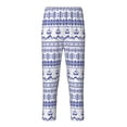 thumbnail image 1 of Hirioo Abstract Gondola Snowflake for Teenagers' Pajama Pants Womens Lounge Pants with Pockets Pj Bottoms Pants for Men-Large, 1 of 6