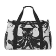 thumbnail image 1 of Hirioo Abstract Ink Octopus Hand Travel Bag for Men Women,Durable and Spacious Travel Bag with Multiple Pockets for Work, Travel, Weekend Getaways, 1 of 8