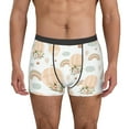 thumbnail image 1 of Hirioo Air Balloon and Flower for Men's Boxer Briefs Men Cotton Underwear Boxer Briefs Panties-XX-Large, 1 of 5
