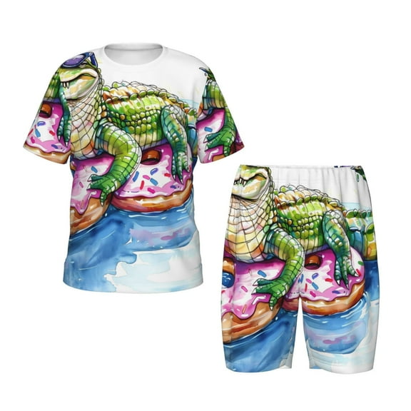 Hirioo Alligator Donut Pool Float Hirioo-Medium