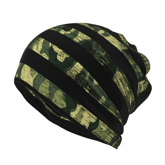 Hirioo American Flag Camo for Multifunction Beanie Hat for Men and Women Unisex for Winter Sports, Outdoor Activities, and Daily Wear