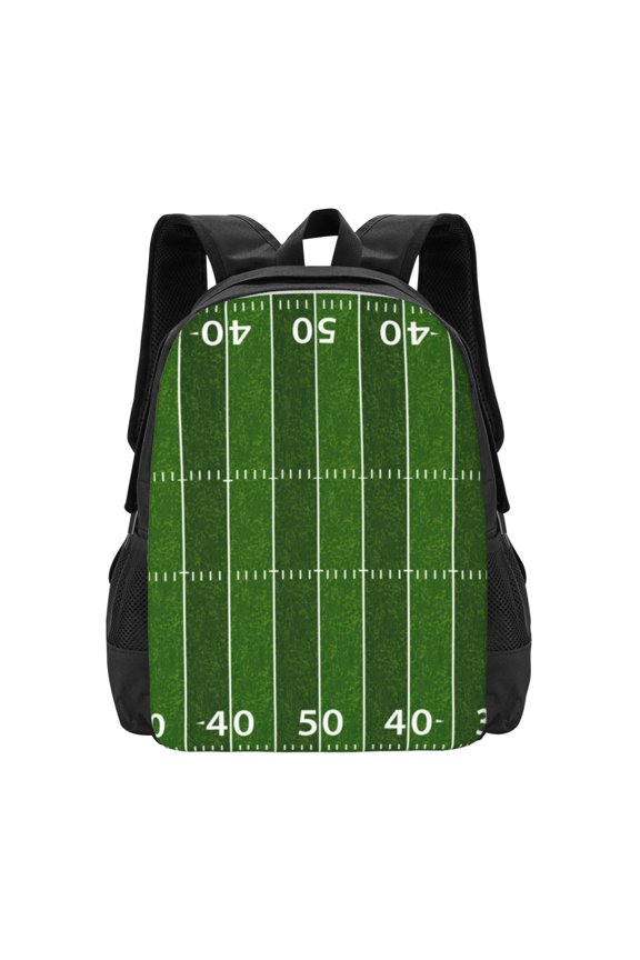 American Football Field for Minimalist Backpack Large Capacity Backpack Travel Backpack For School