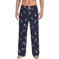 thumbnail image 1 of Hirioo Anchor for Men's PJ Pajama Pants Sleep Pants Men's Home Trousers with Pockets,S-3XL-3X-Large, 1 of 6