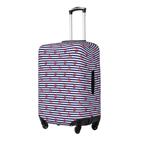 Hirioo Anchors for Elasticity Suitcase Cover (No luggage Included) Durable Luggage Protector Fits 18-32 Inch Luggage-Medium