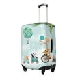 thumbnail image 1 of Hirioo Animals Riding Across The Sky for Elasticity Suitcase Cover (No luggage Included) Durable Luggage Protector Fits 18-32 Inch Luggage-X-Large, 1 of 7