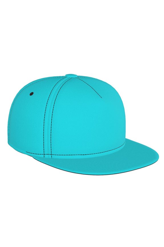 Aqua for Baseball Cap Men Cap Flat Brim for Men Women Teens Adjustable Baseball Cap