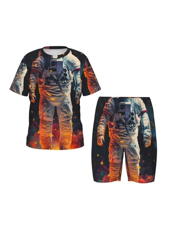 Astronaut Cosmic Rainbow Hirioo-Small