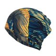 thumbnail image 1 of Hirioo Astronaut Starry Night for Multifunction Beanie Hat for Men and Women Unisex for Winter Sports, Outdoor Activities, and Daily Wear, 1 of 8