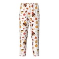 thumbnail image 1 of Hirioo Autumn Maple Leaf with Hedgehog for Teenagers' Pajama Pants Womens Lounge Pants with Pockets Pj Bottoms Pants for Men-Medium, 1 of 6
