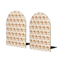 thumbnail image 1 of Hirioo Autumn Pears for Bookends Decorative Bookends for Shelves for Home or Office, Non-Slip Base, 1 of 8