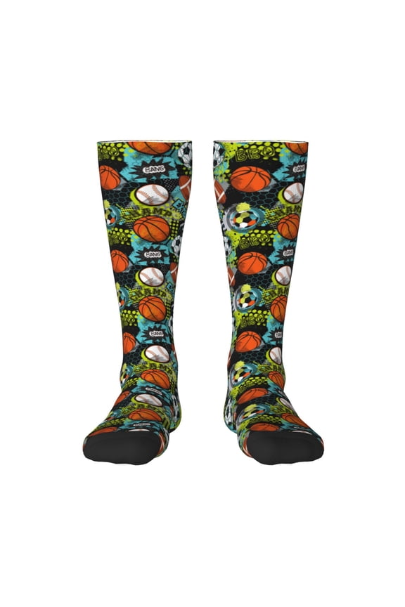 Balls for Adult Stockings Breathable Sock Non-Pilling,Contrasting Color Design